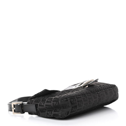 Fendi Zucchino Baguette Black 3 of 10