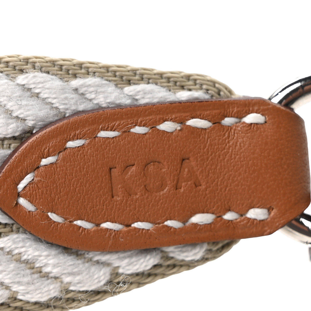 Toile Swift 25mm Sangle Cordage Shoulder Strap Beige Marfa Gris Pale