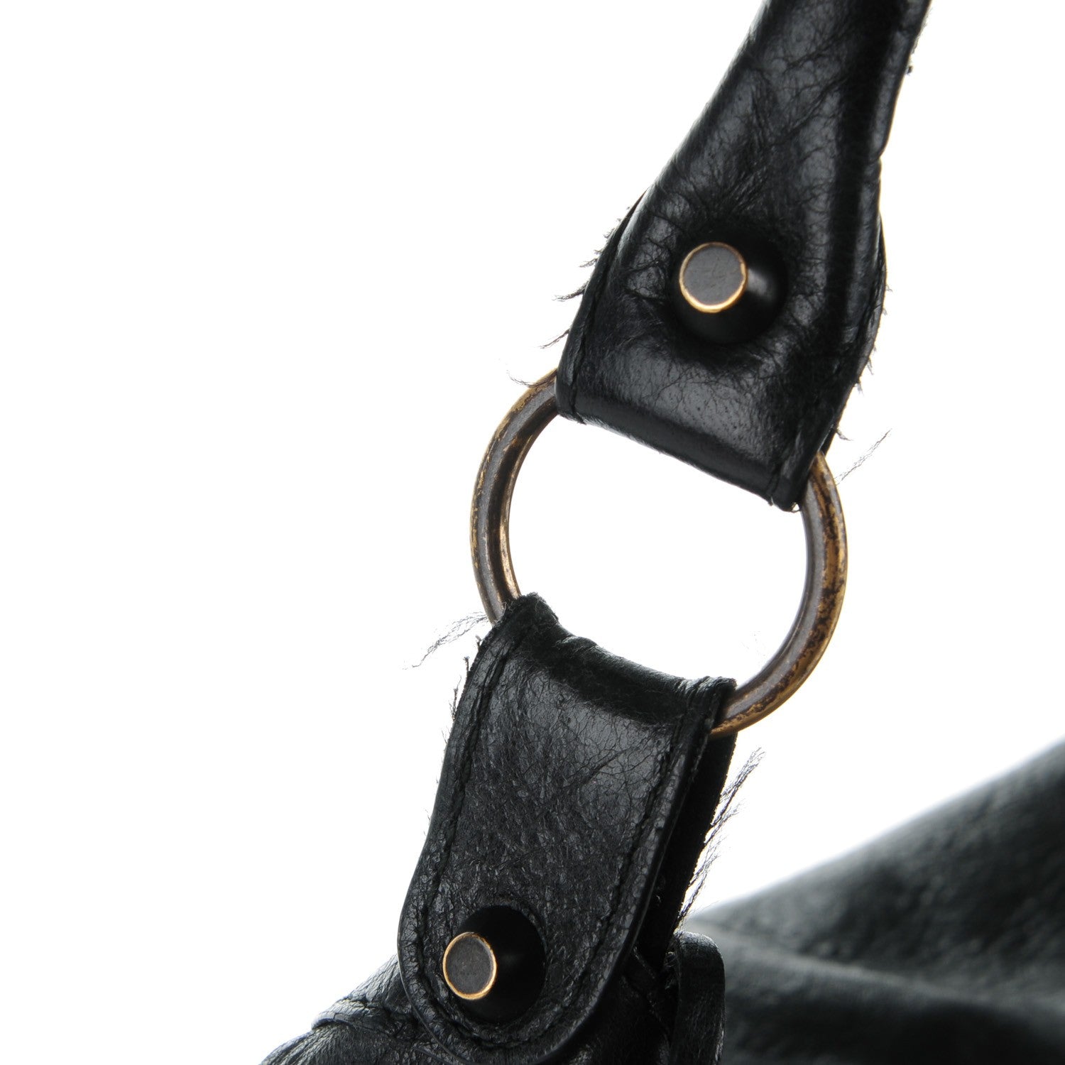 Balenciaga Agneau Classic Hardware Day Hobo Black 13 of 17