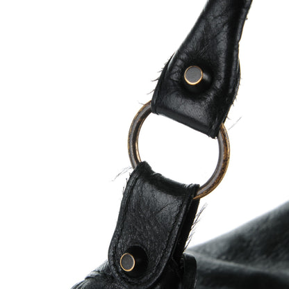 Balenciaga Agneau Classic Hardware Day Hobo Black 13 of 17