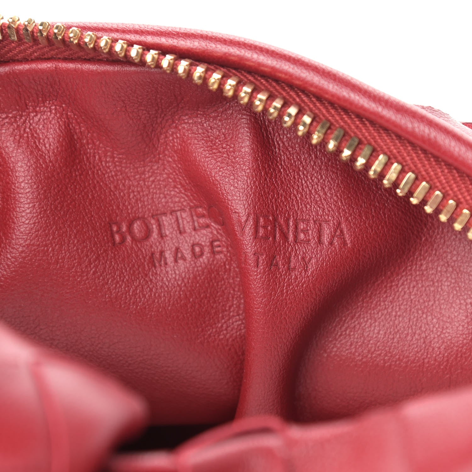 Bottega Veneta Nappa Intrecciato Mini Jodie Dark Red 6 of 9
