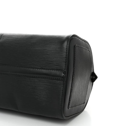 Louis Vuitton Epi Speedy 30 Black 10 of 12