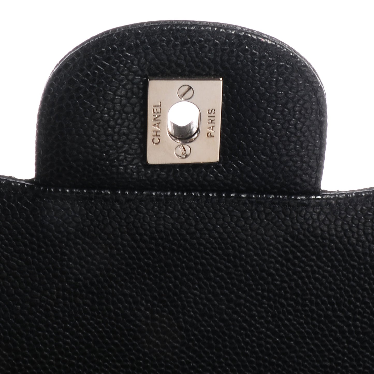 Caviar Maxi Single Flap Black