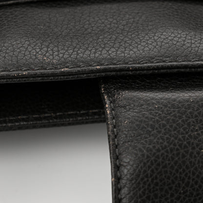 Chanel Calfskin Tall Cerf Tote Anthracite 13 of 14