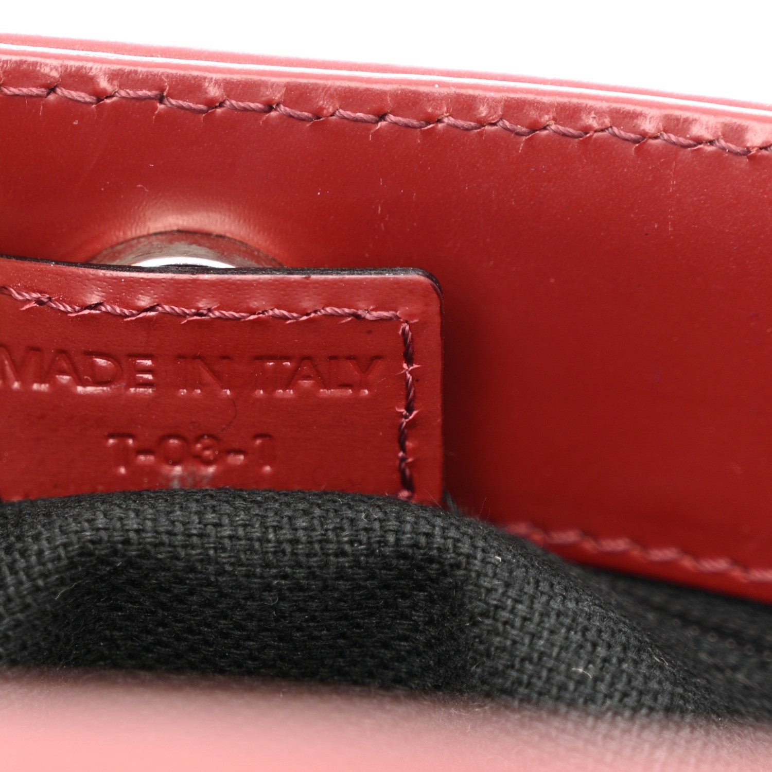 Burberry Haymarket Check Shoulder Bag Red 7 of 15