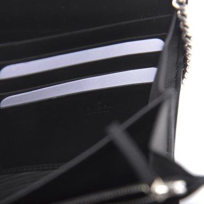 Gucci GG Supreme Monogram Mini Dionysus Chain Wallet Beige Black 7 of 10