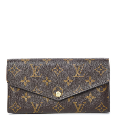 Louis Vuitton Monogram Sarah Wallet NM 1 of 7