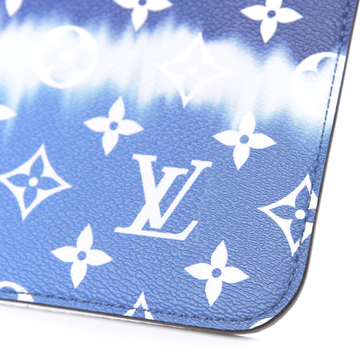 Louis Vuitton Monogram Escale Neverfull MM GM Pochette Blue 8 of 8