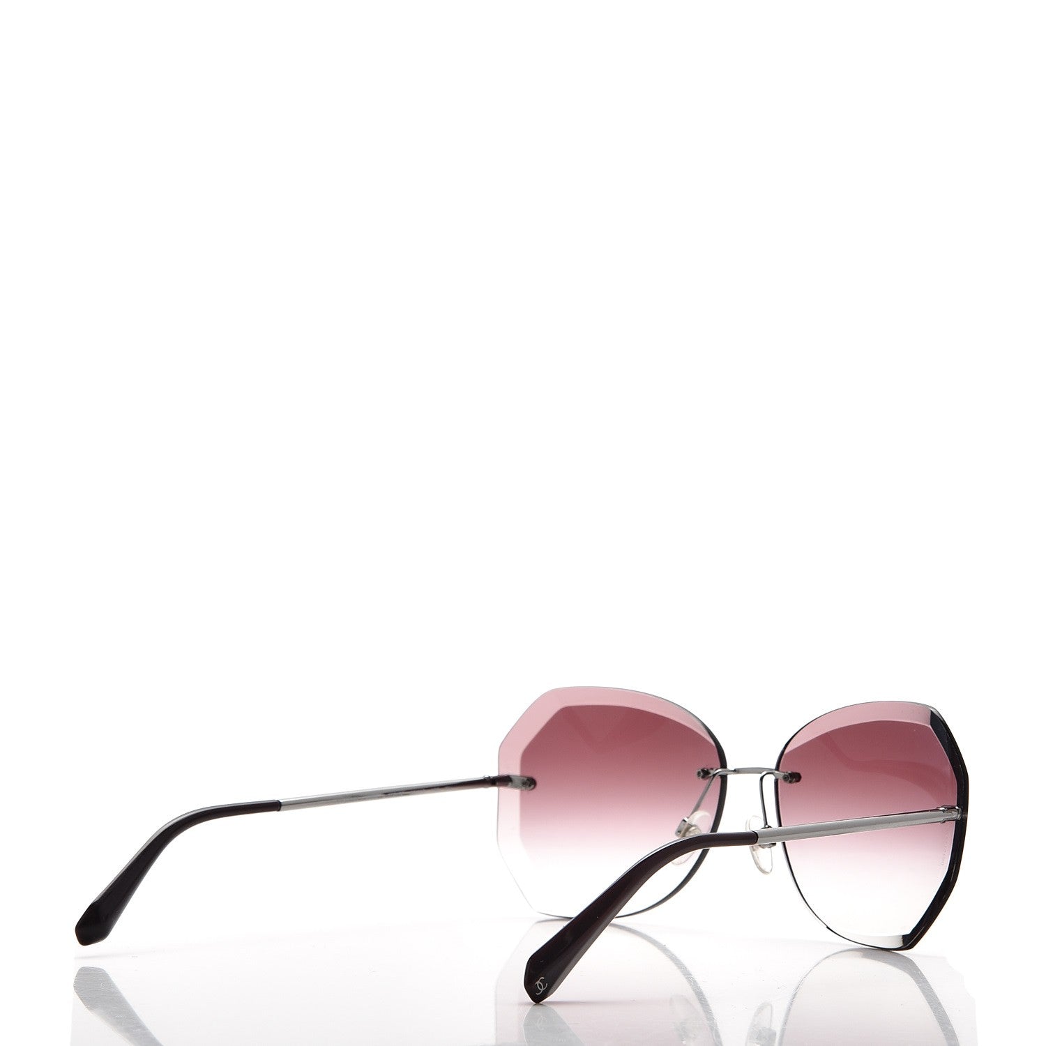 Chanel Metal Spring Round Sunglasses 4220 Pink 4 of 8
