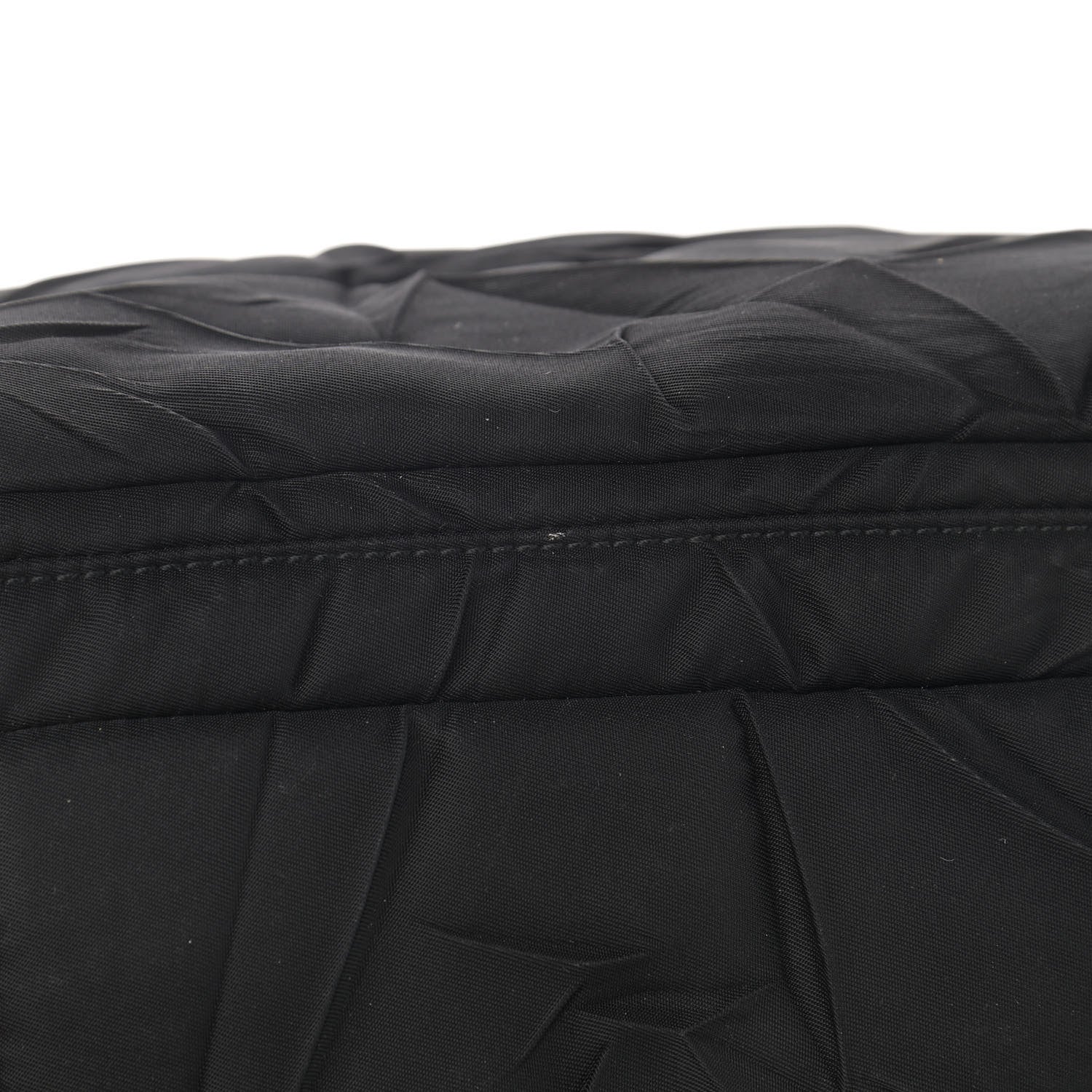 Prada Tessuto Nylon Quilted Tote Black 11 of 12
