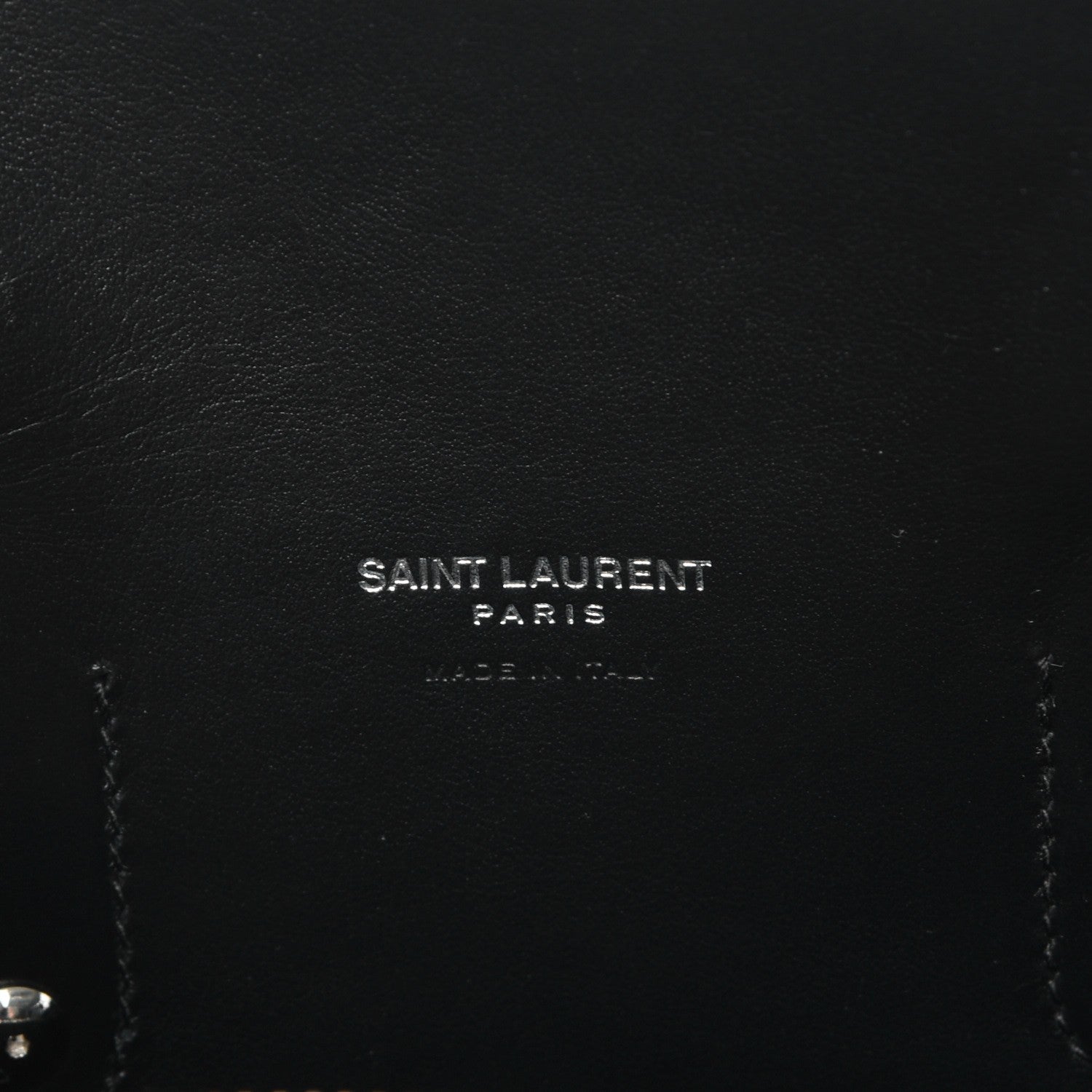 Saint Laurent Grained Calfskin Small Sac De Jour Black 7 of 8