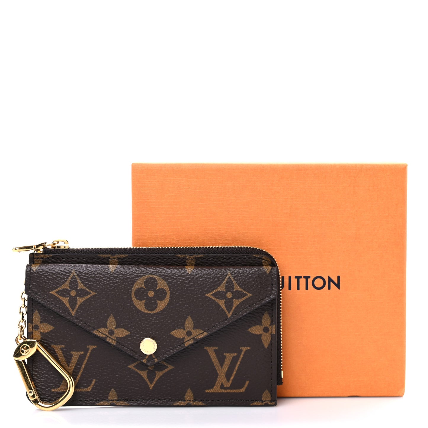 Monogram Recto Verso Card Holder Black
