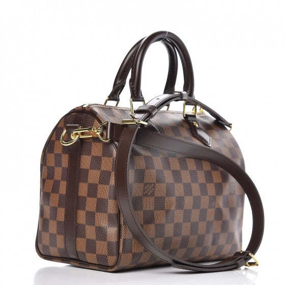Louis Vuitton Damier Ebene Speedy Bandouliere 25 4 of 8