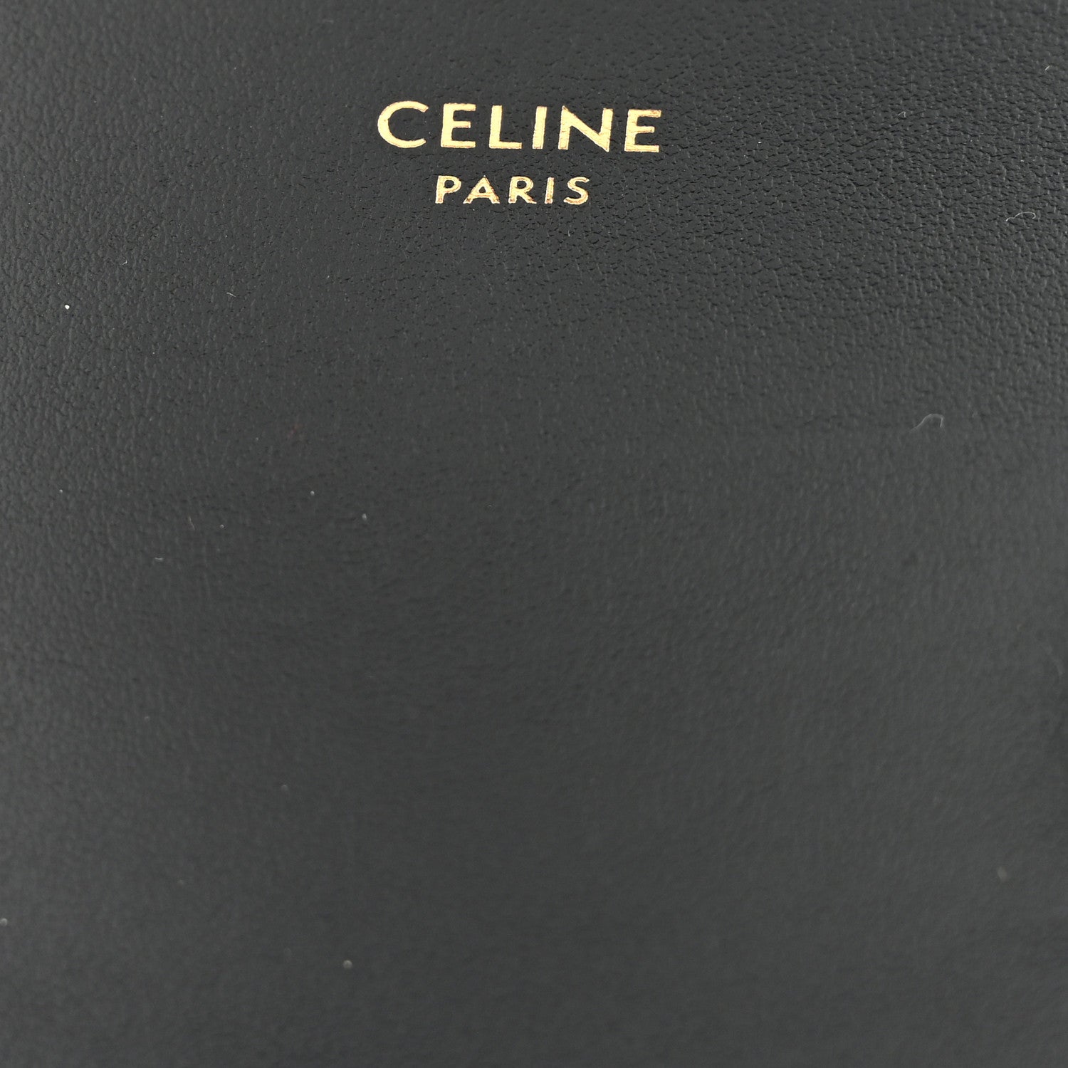 Celine Shiny Calfskin Mini Triomphe Black 6 of 9