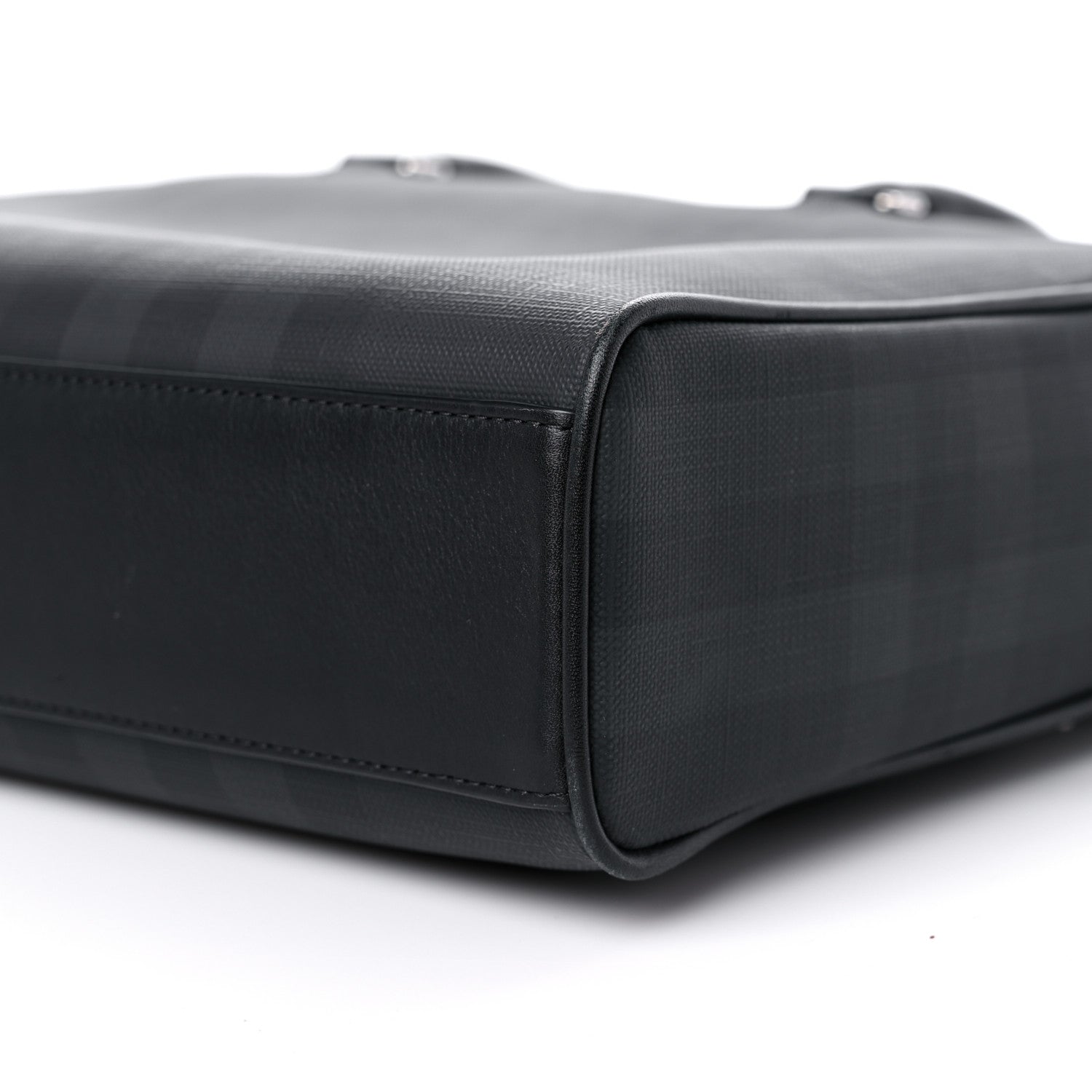 Burberry London Check Ainsworth Briefcase Dark Charcoal 8 of 8