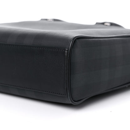 Burberry London Check Ainsworth Briefcase Dark Charcoal 8 of 8