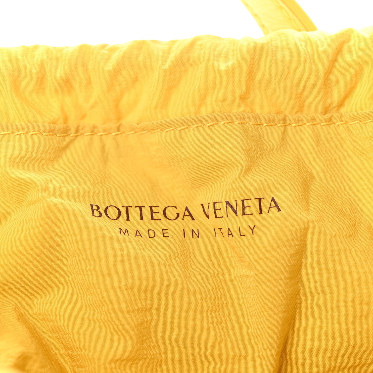Bottega Veneta French Calfskin Small Shell Bag Yellow 6 of 9