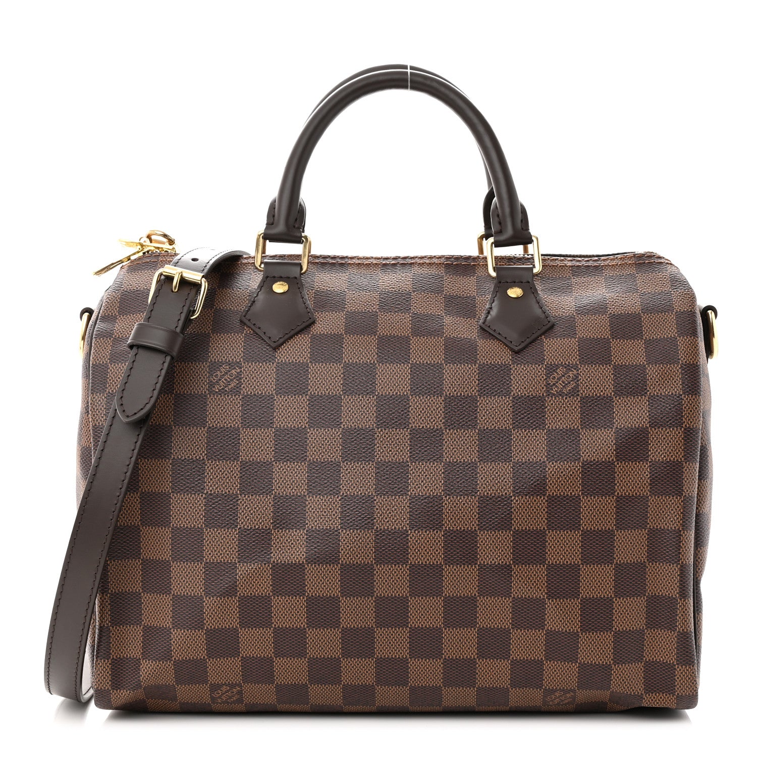 Louis Vuitton Damier Ebene Speedy Bandouliere 30 1 of 10