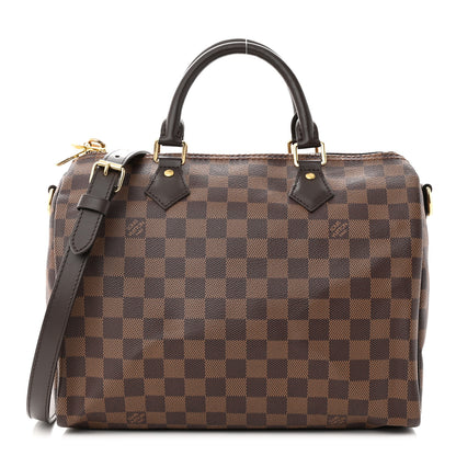 Louis Vuitton Damier Ebene Speedy Bandouliere 30 1 of 10