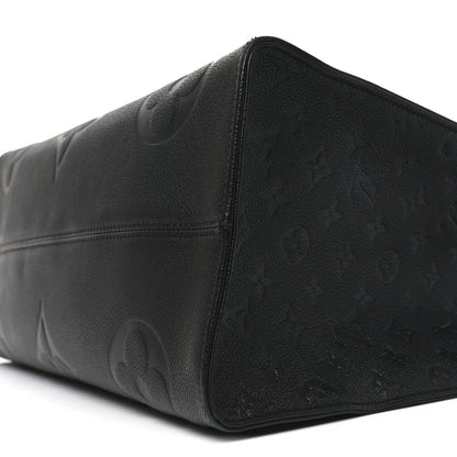 Louis Vuitton Empreinte Monogram Giant Onthego GM Black 9 of 9