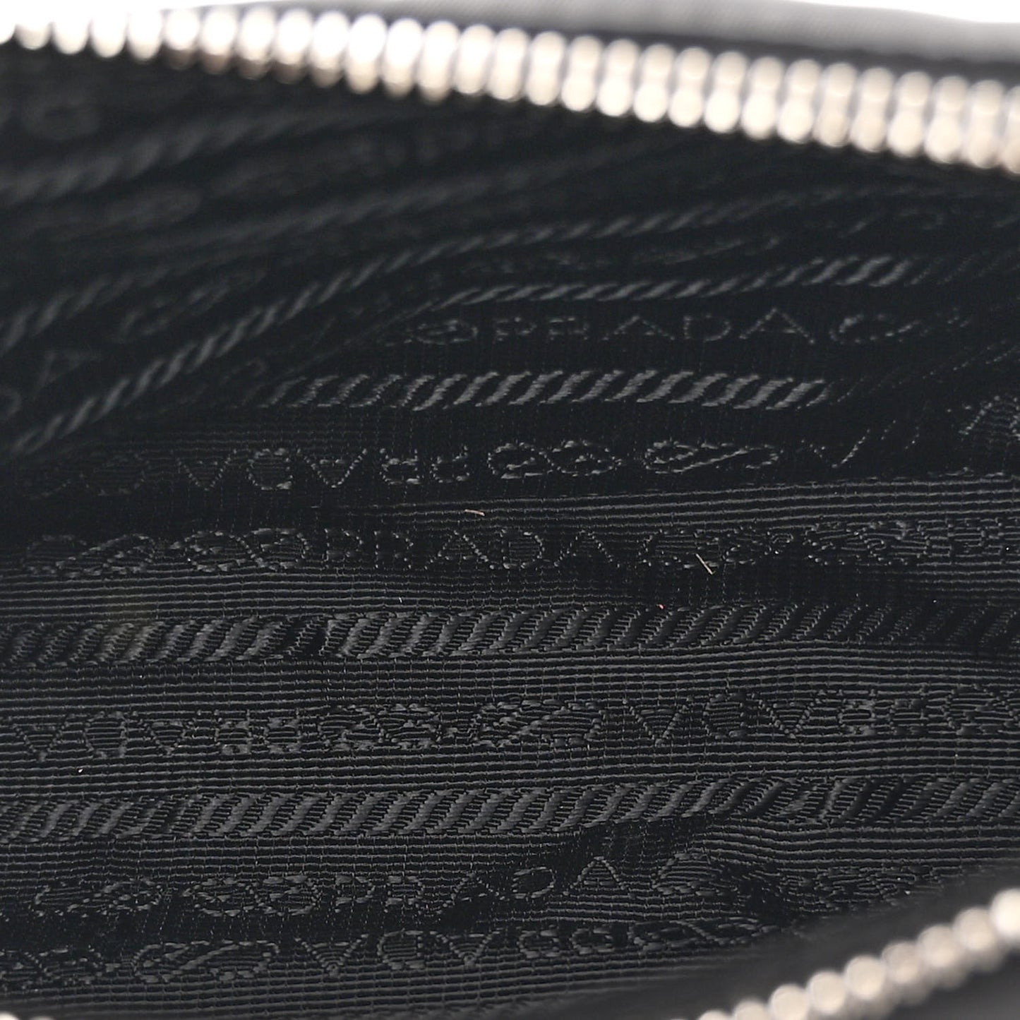 Tessuto Nylon Saffiano Mini Re-Edition 2005 Bag Black