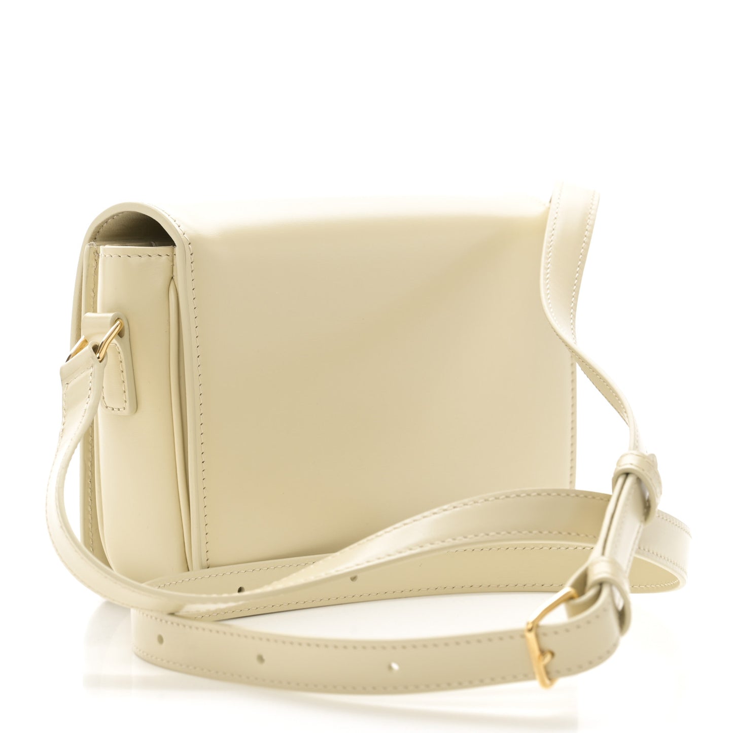 Shiny Calfskin Teen Triomphe Limestone