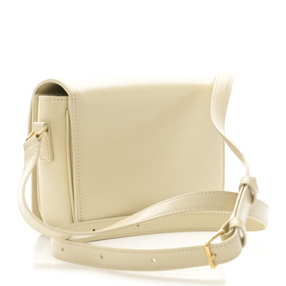 Celine Shiny Calfskin Teen Triomphe Limestone 3 of 10
