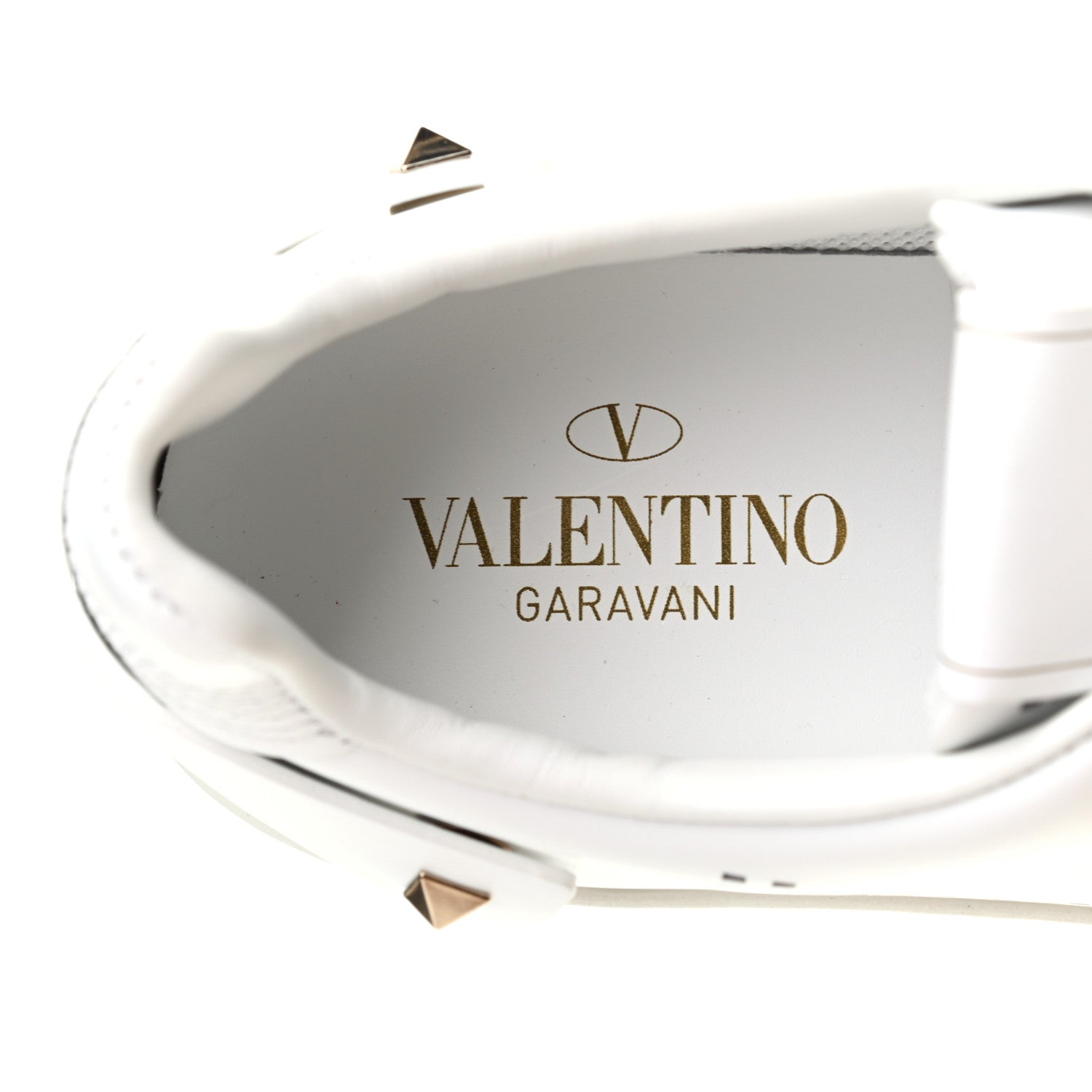 Valentino Garavani Calfskin Womens Backnet Sneakers 36 White 6 of 8