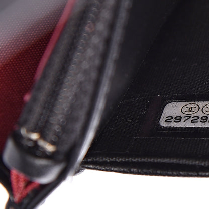 Chanel Goatskin Quilted 19 Wallet On Chain WOC Black 7 of 15