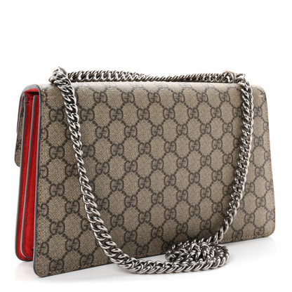 Gucci GG Supreme Monogram Small Dionysus Shoulder Bag Red 3 of 10