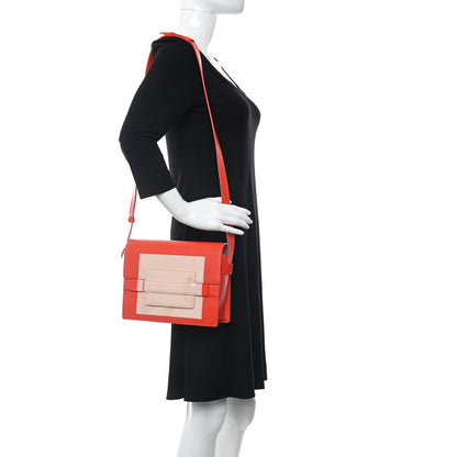 Delvaux Patent Calfskin PM Madame Shoulder Bag Red Nude 2 of 12