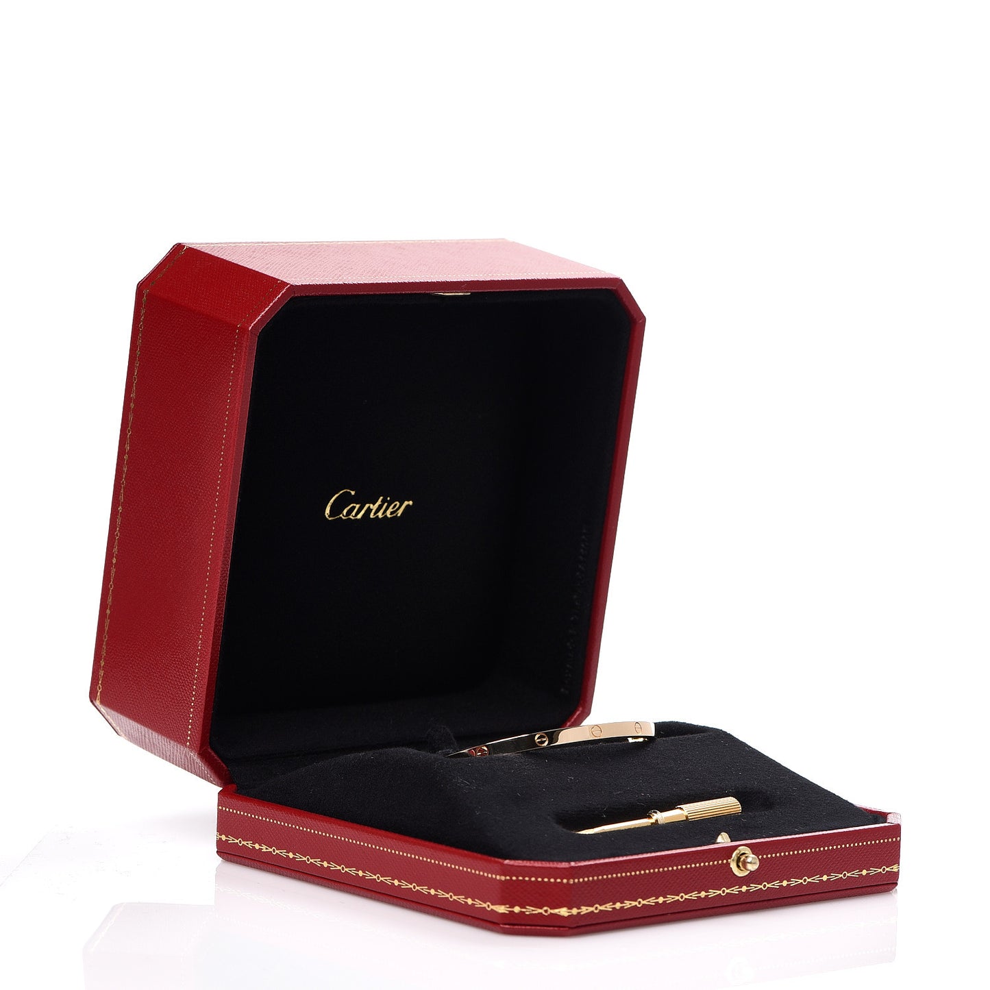 18K Yellow Gold Small LOVE Bracelet 16