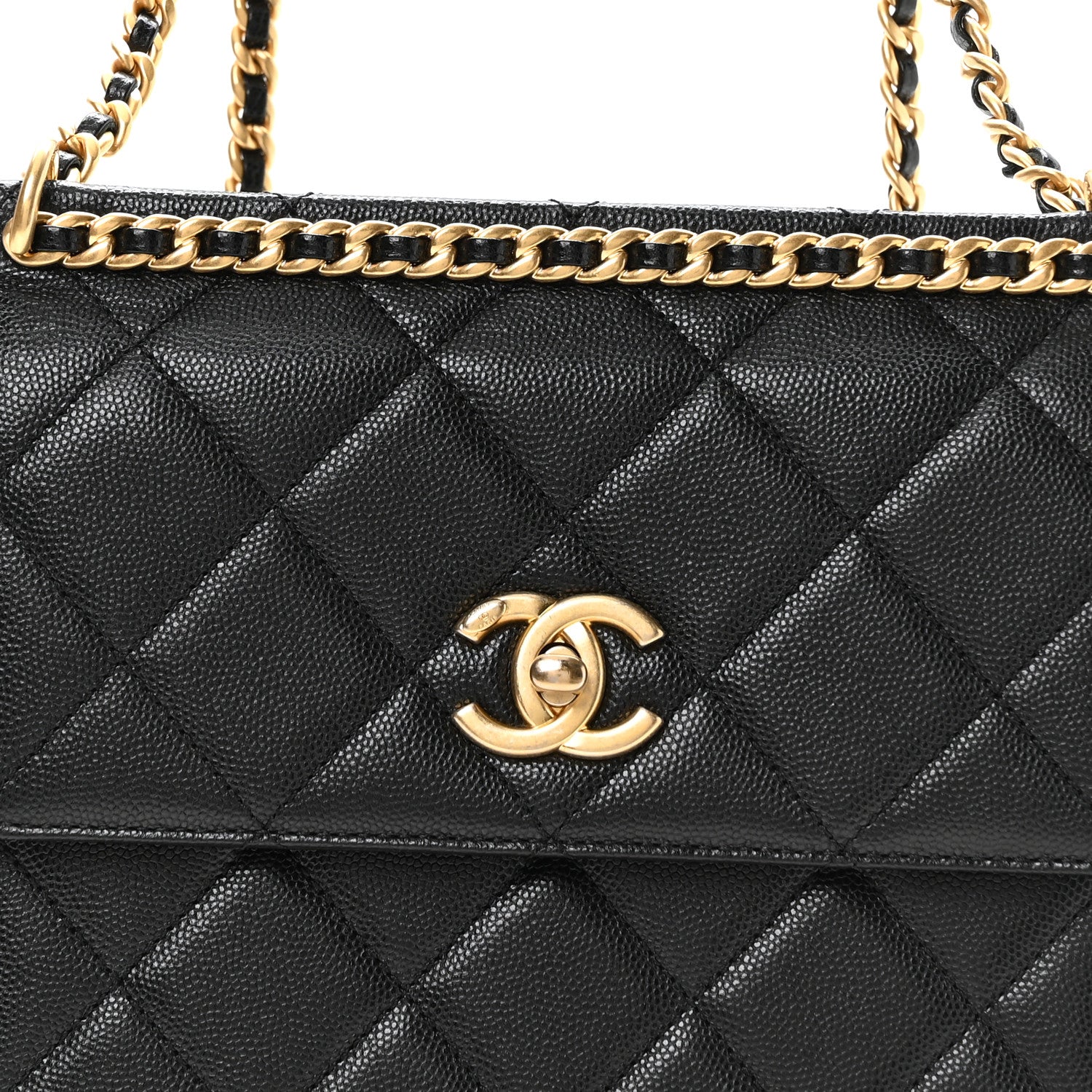 Chanel Caviar Quilted Chain Backpack Black 1936826 – FASHIONPHILE