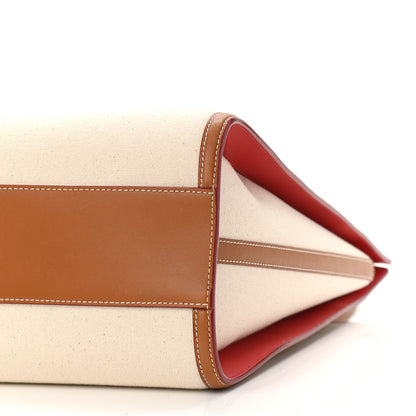 Alexander McQueen Canvas The Tall Story Shoulder Bag Natural Tan 9 of 9