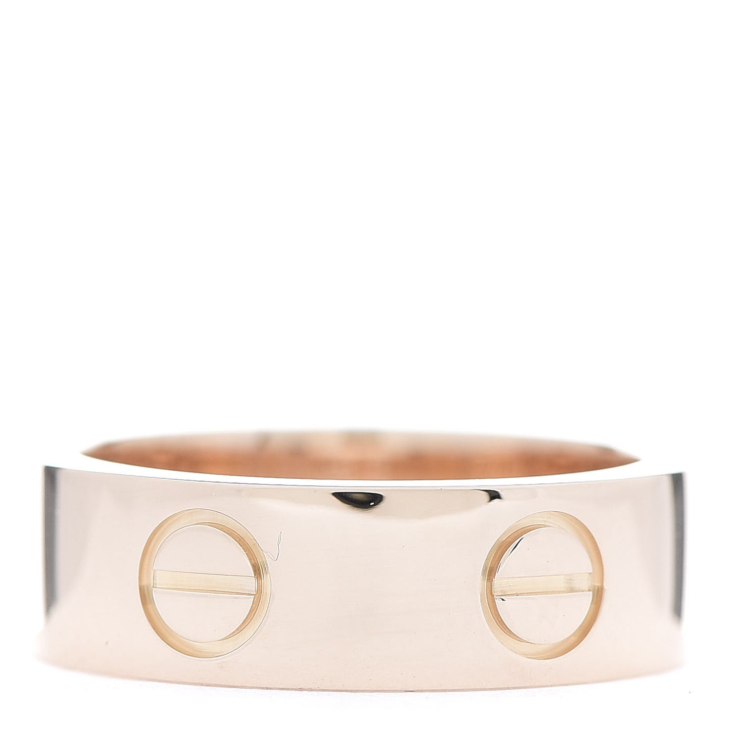 18K Pink Gold 5.5mm LOVE Ring 48 4.5