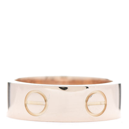 Cartier 18K Pink Gold 5.5mm LOVE Ring 48 4.5 3 of 4