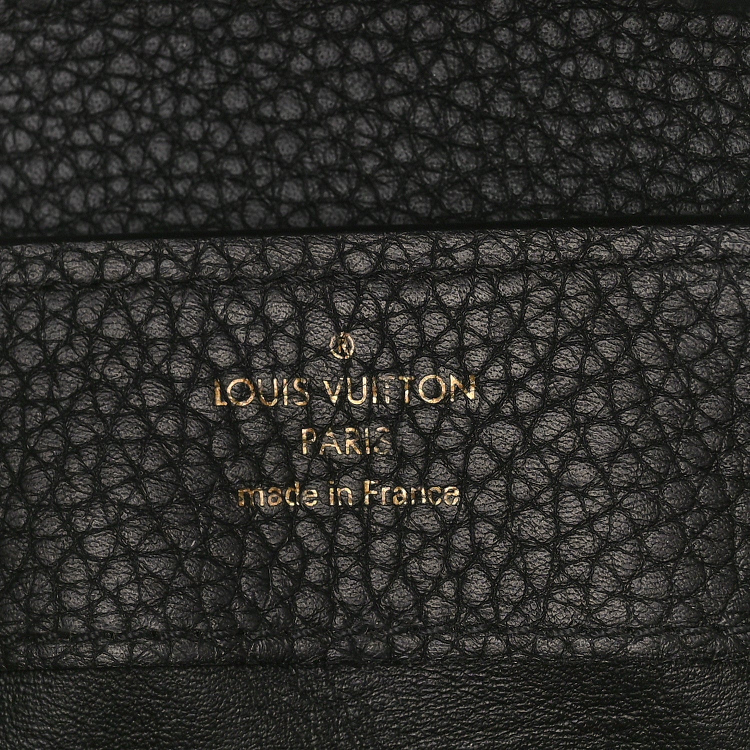 Louis Vuitton Taurillon Mini Capucines Black 6 of 8