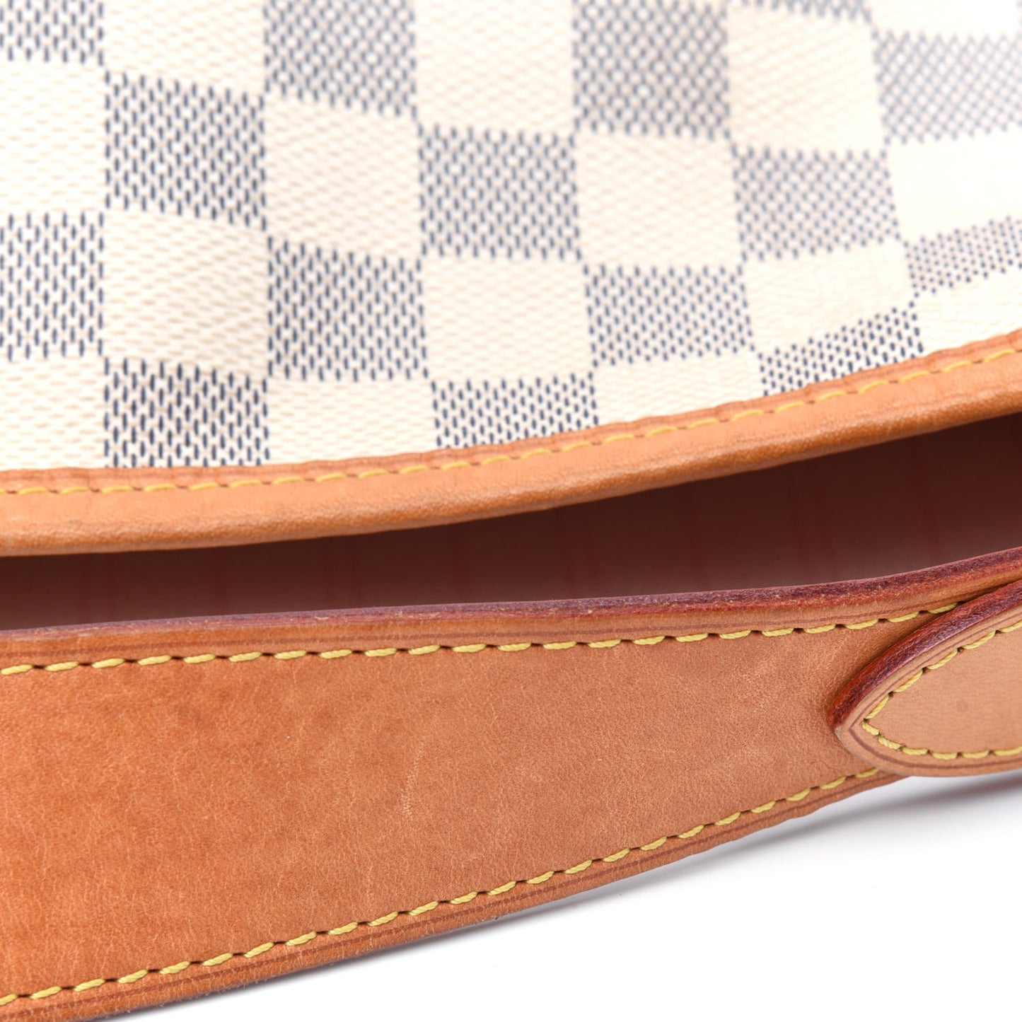 Damier Azur Delightful MM Rose Ballerine