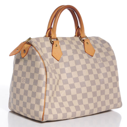 Louis Vuitton Damier Azur Speedy 30 3 of 8