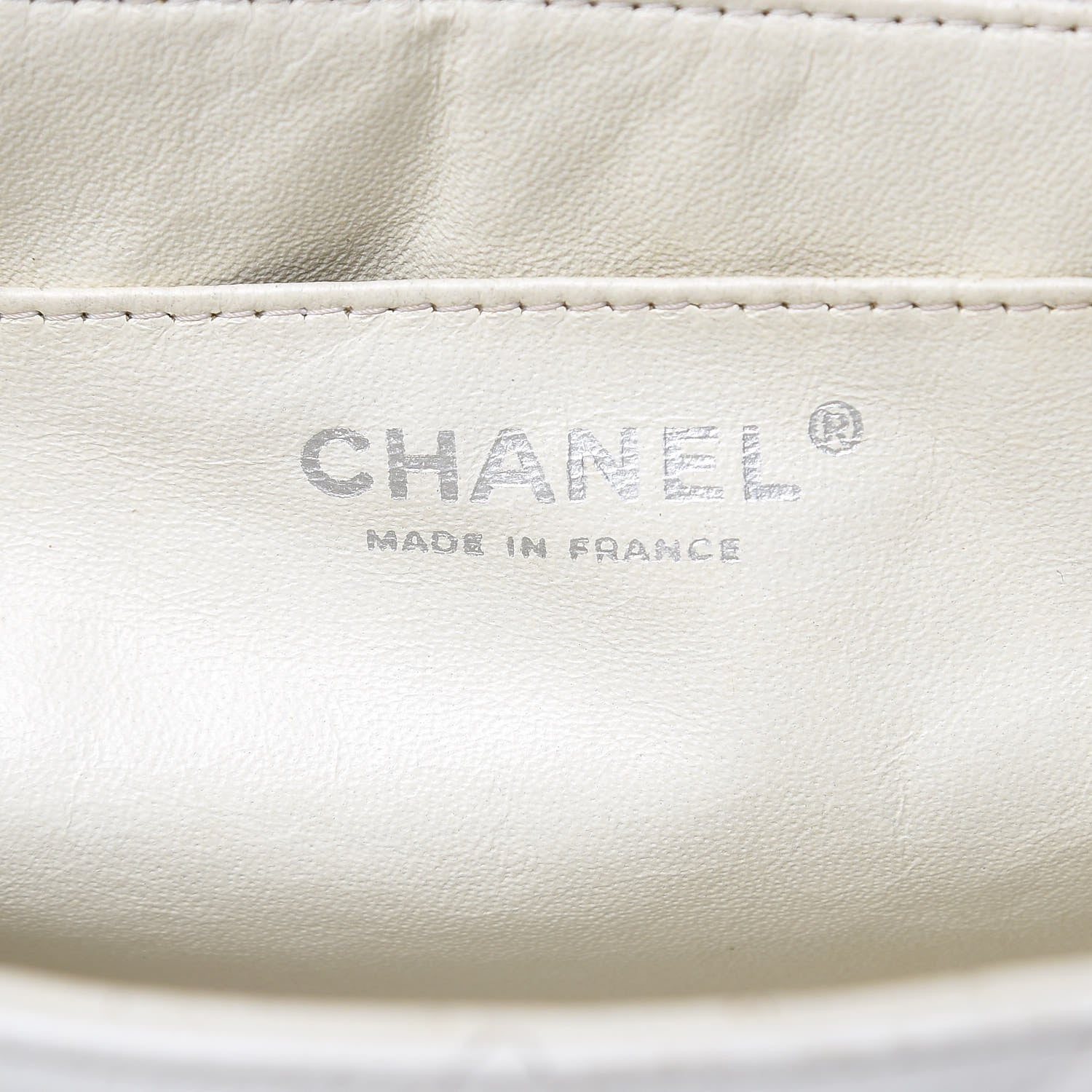 Chanel Caviar Quilted Maxi Single Flap White 6 of 17