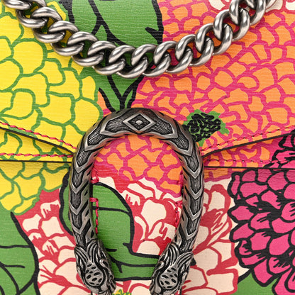 Gucci X KEN SCOTT Textured Calfskin Pomponica Print Dionysus Shoulder Bag Multicolor 8 of 10