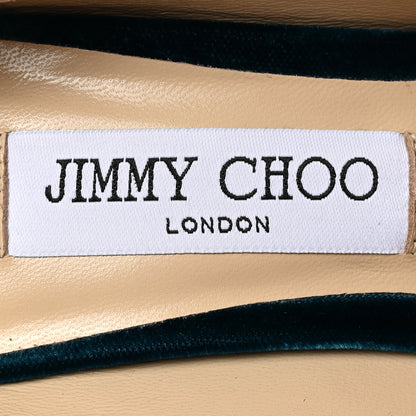 Jimmy Choo Velvet Love 85 Pumps 39 Dragonfly 7 of 9