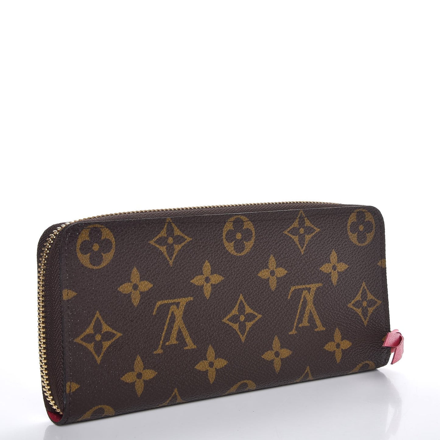 Monogram Clemence Wallet Fuchsia