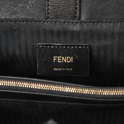 Fendi Vitello Elite Petite 2Jours Tote Black 6 of 9
