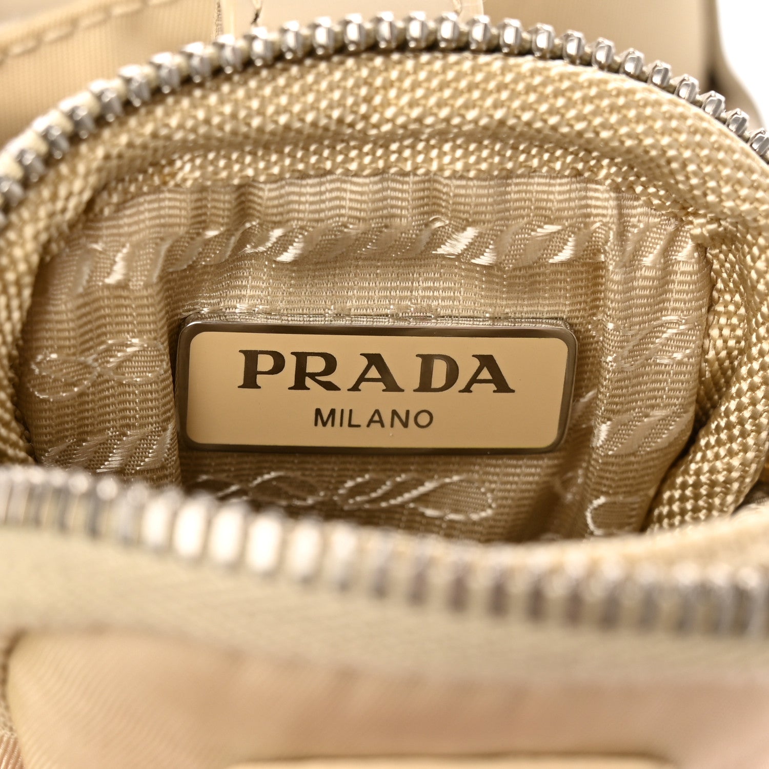 Prada Spazzolato Rois Re-Nylon Metal Triangle Logo Monolith Pouch Pocket 55mm Boots 38 Deserto 9 of 14