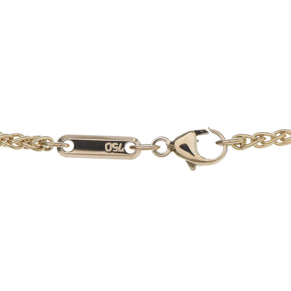 Chopard 18K Yellow Gold Diamond Happy Diamonds Icons Floating Heart Pendant Necklace 5 of 6