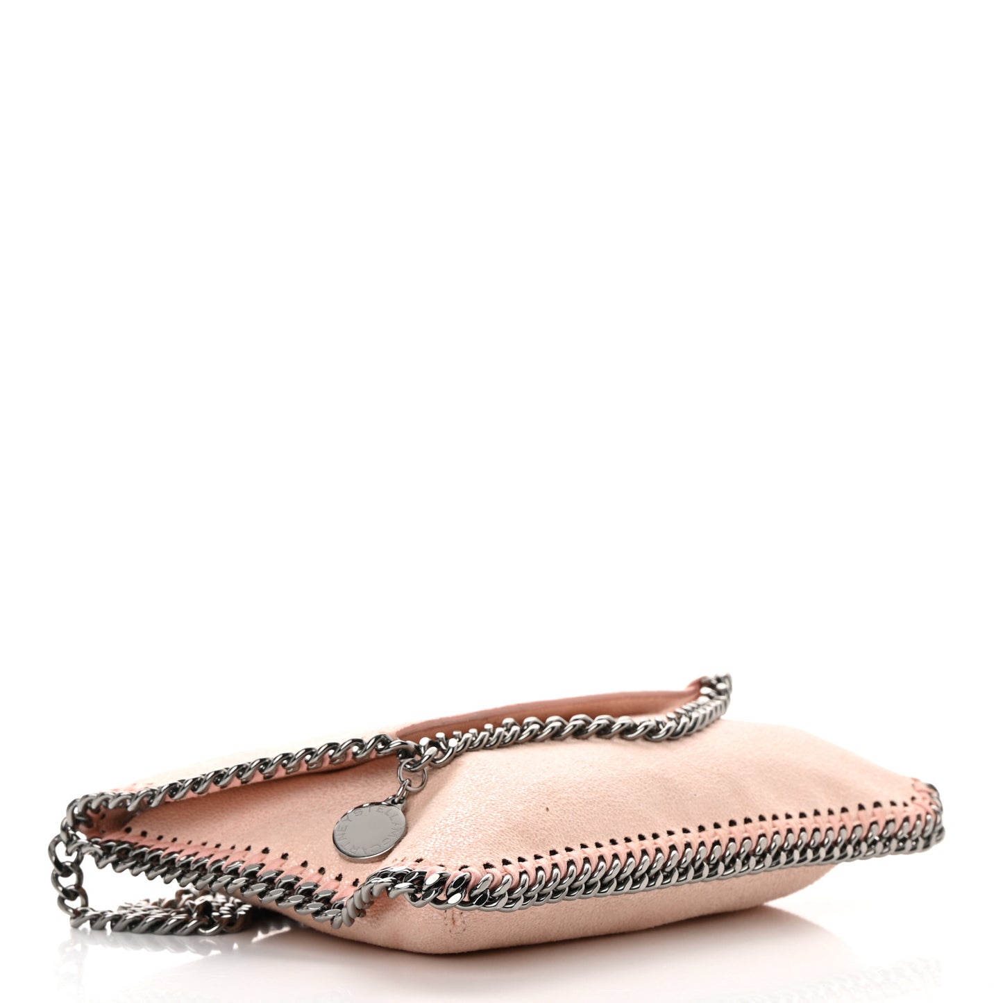 STELLA MCCARTNEY Shaggy Deer Mini Falabella Crossbody Bag Powder