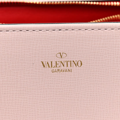Valentino Garavani Textured Calfskin Stud Sign Shoulder Bag Rose Quartz 6 of 12
