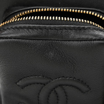 Chanel Calfskin Quilted Small Camera Case Black 11 of 14