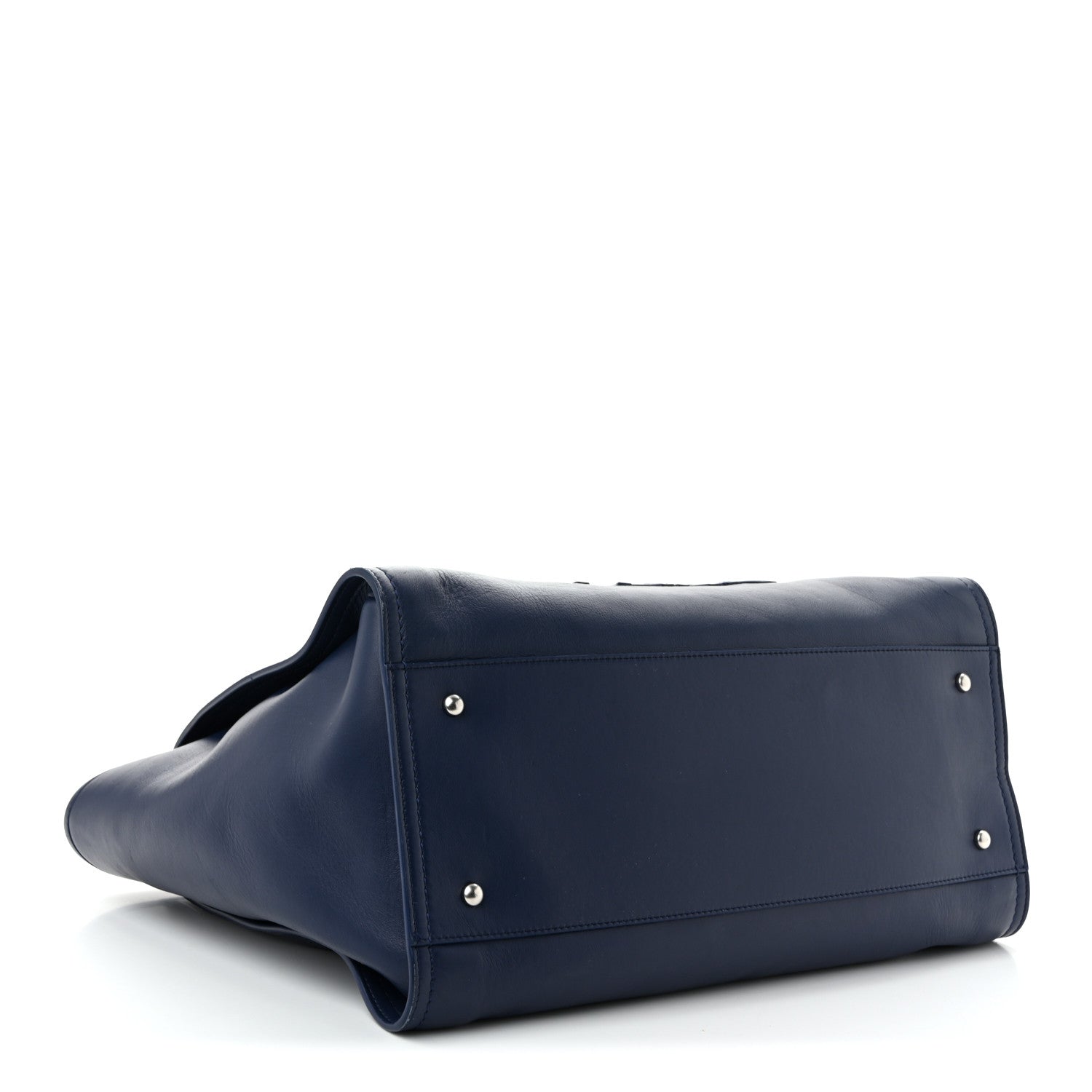Chanel Calfskin Medium Deauville Navy 4 of 12